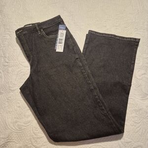 Tribal jeans women's black size 12, 5 pocket, boot cut, stretch NWT